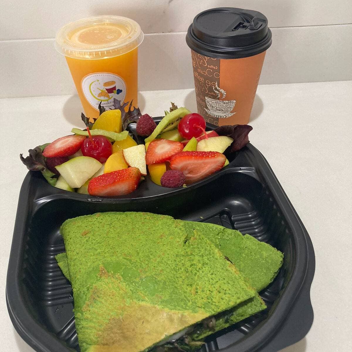 Combo Tortilla Avena Espinaca de Champiñones+bebi