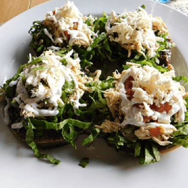 Tostada de pollo