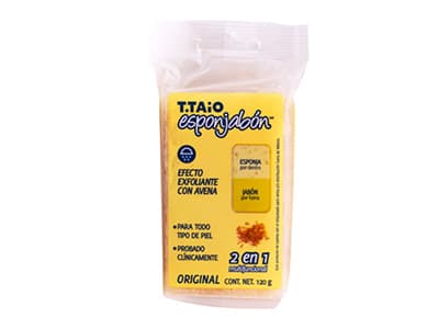 ESPONJABON T.TAIO EXFOLIANT DE AVEN 120G