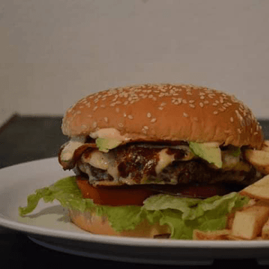 HAMBURGUESA CON PIÑA