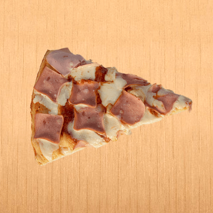 Pizza Porción de Jamón y Queso