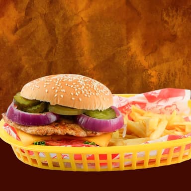 Hamburguesa de Pollo C