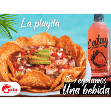 La playita + bebida gratis