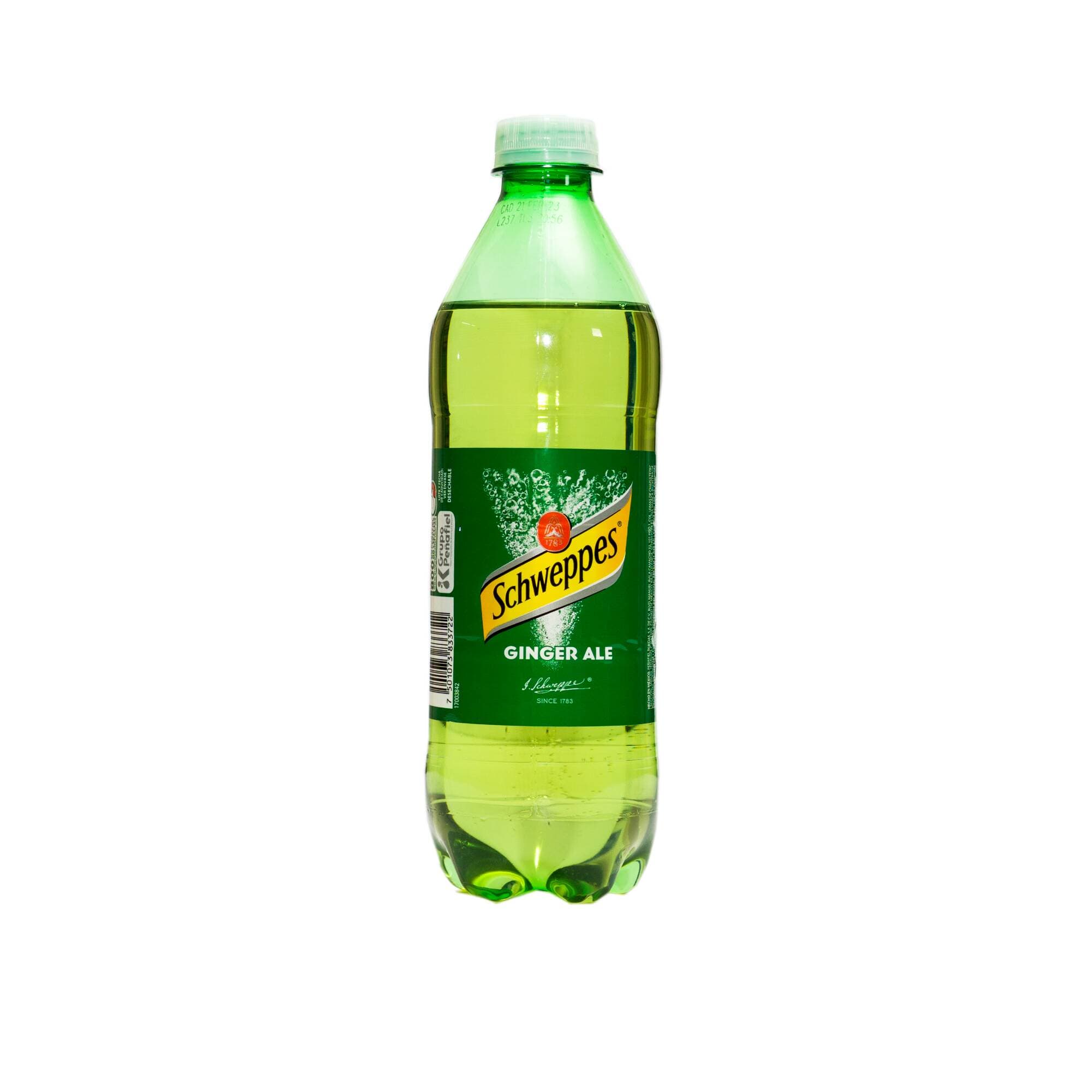 BEB. GINGER ALE SCHWEPPES TAPA ROSCA 600 ML