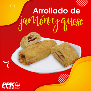 Arrollado Jamón & Queso Mozzarella