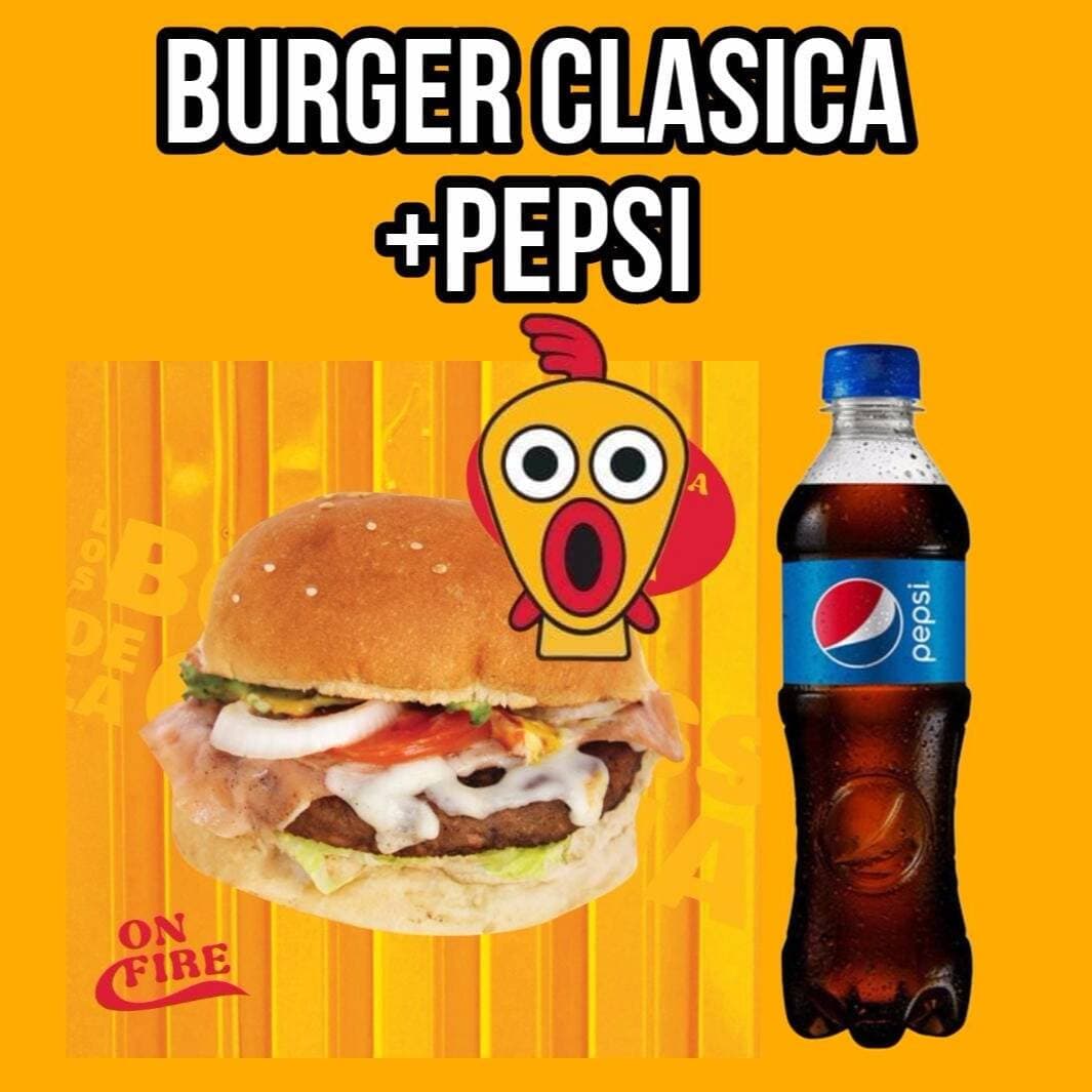 Combo Burger + PEPSI
