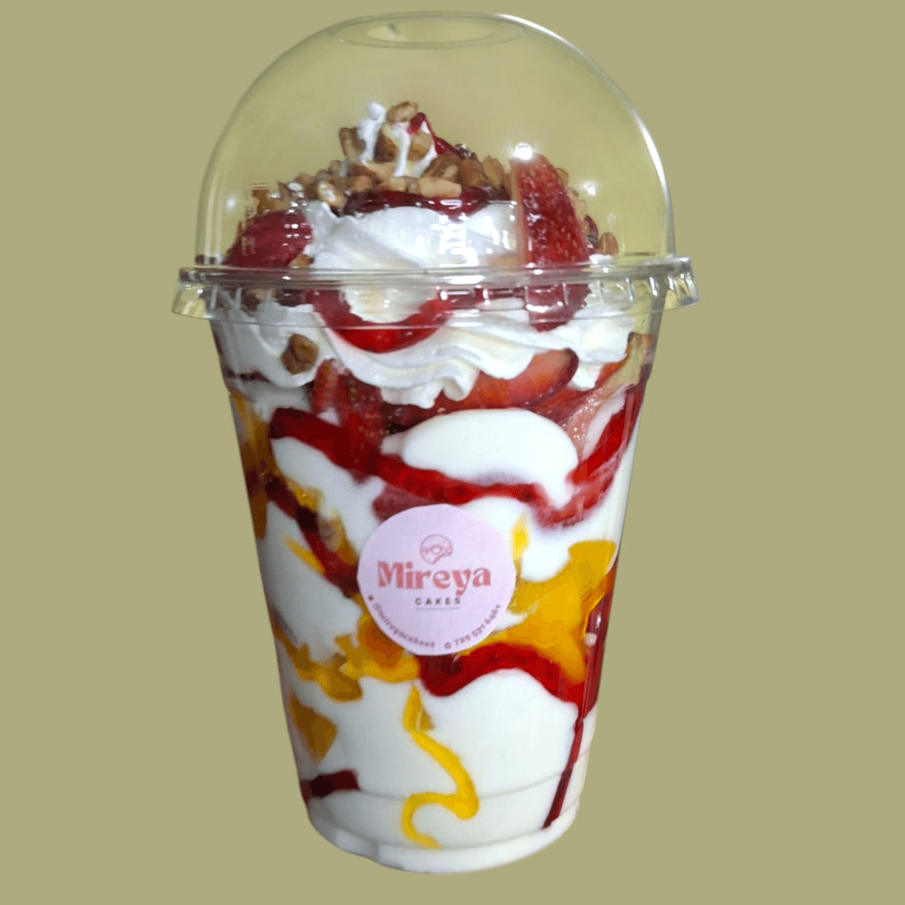 Fresas & Duraznos para 3