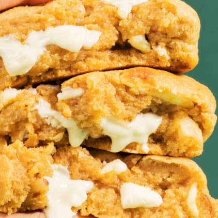 Mega Cookie X1 Blanca Nueces