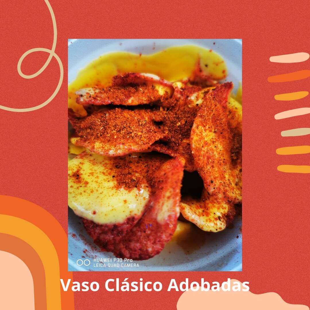 Vaso Clásico Papas Adobadas