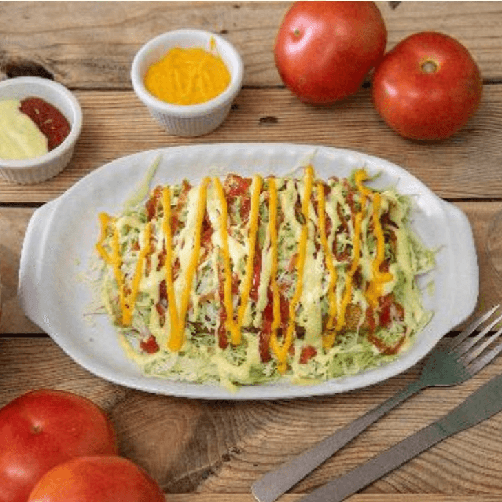 Taco Doble con Carne de Res