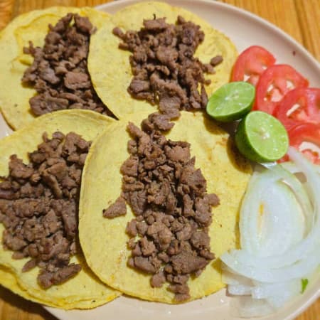 Tacos de Bistec