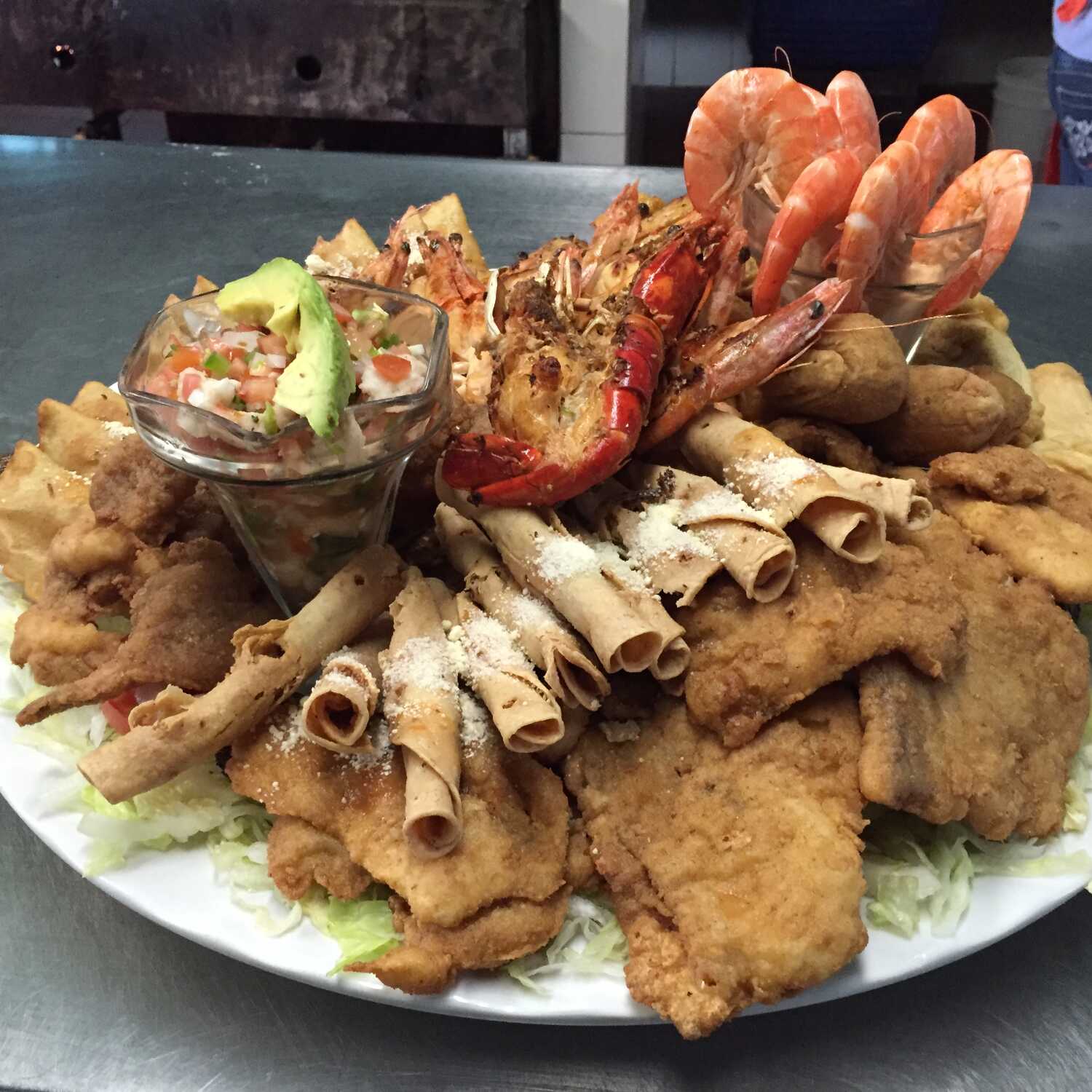 charola de mariscos 5 personas