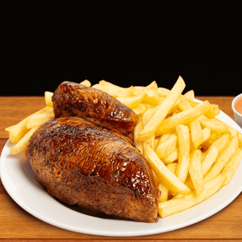 Promo: 1/4 Pollo con Papa Amarilla