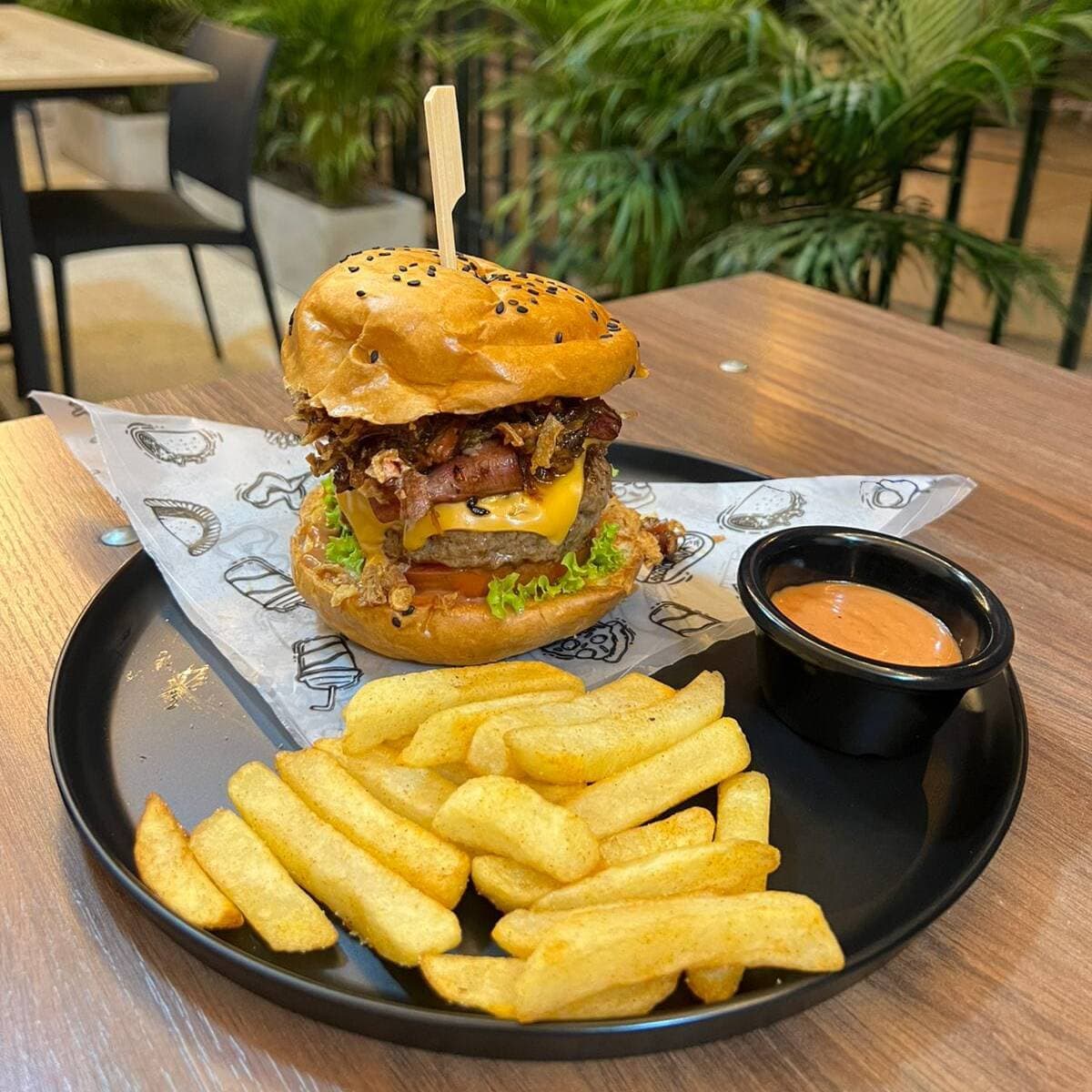 Hamburguesa de La Casa