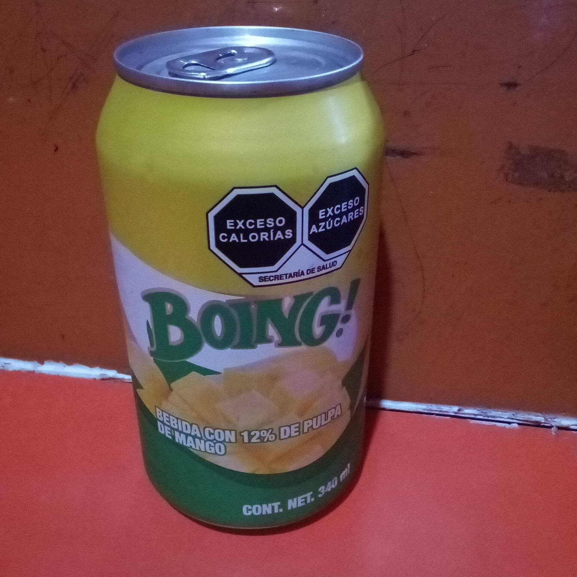 Jugo Boing Mango 340 Ml
