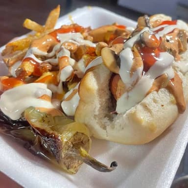 Hotdog con Papas