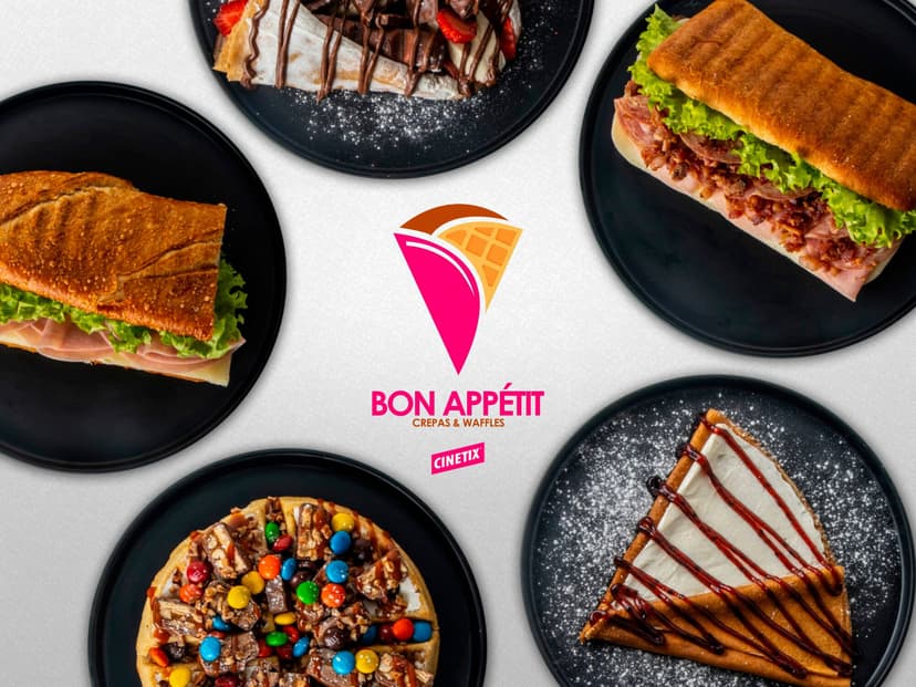 Bon Appétit crepas & café (Cinetix Plaza Ánimas)