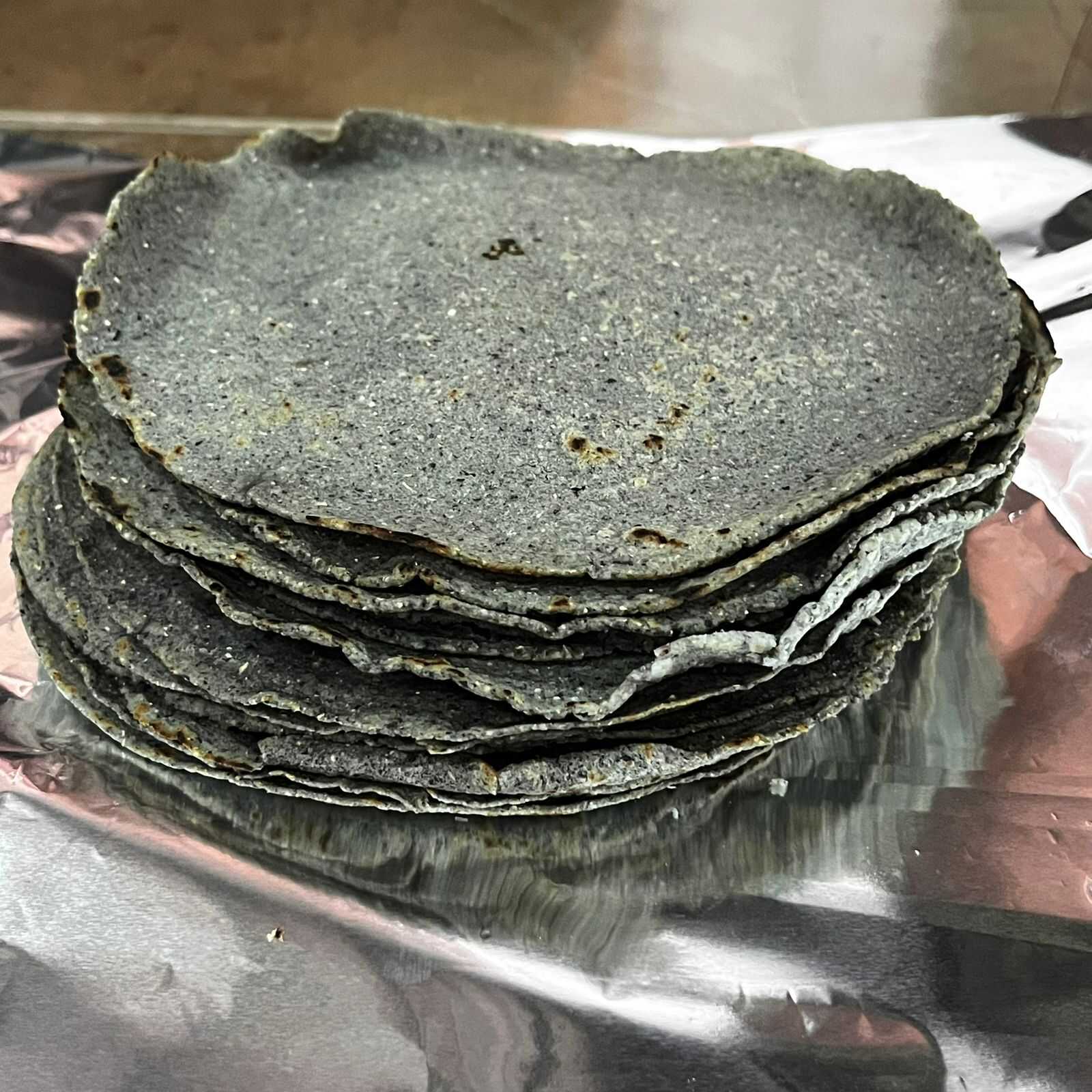Docena de Tortillas Azules