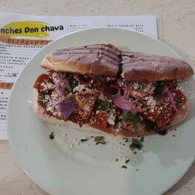 Torta de Chilaquiles