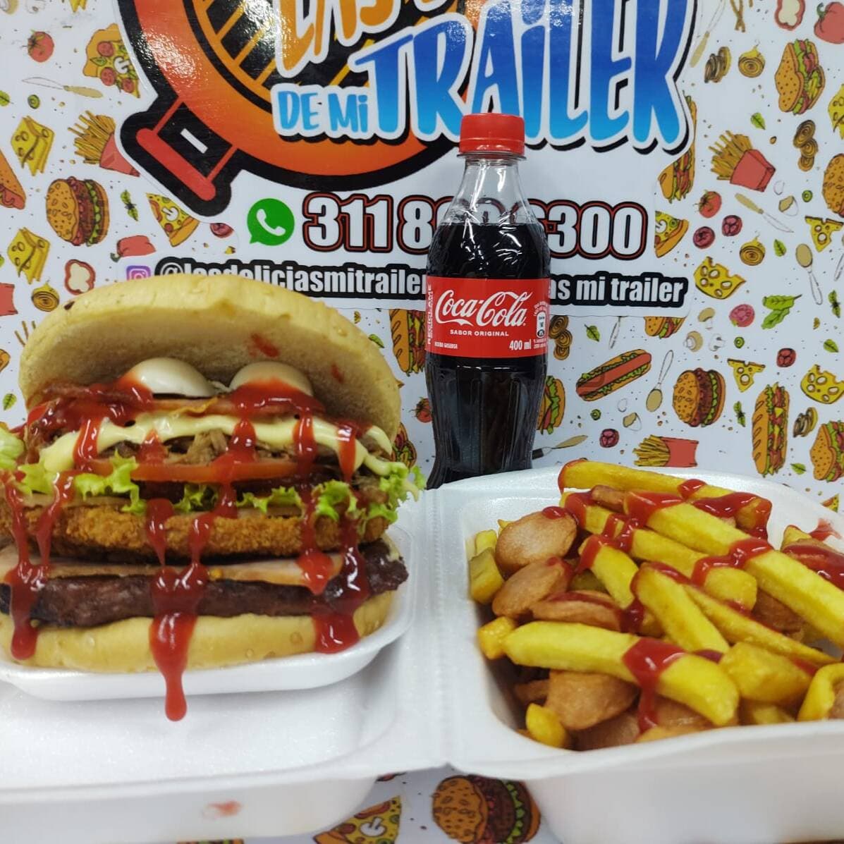 Combo-Hamburguesa mixta