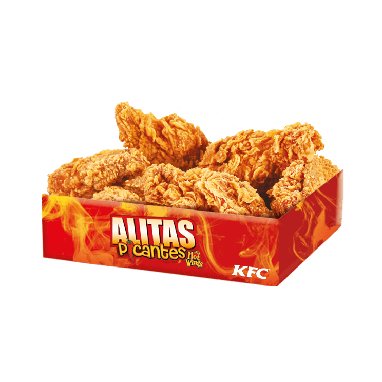 6 Alitas Picantes
