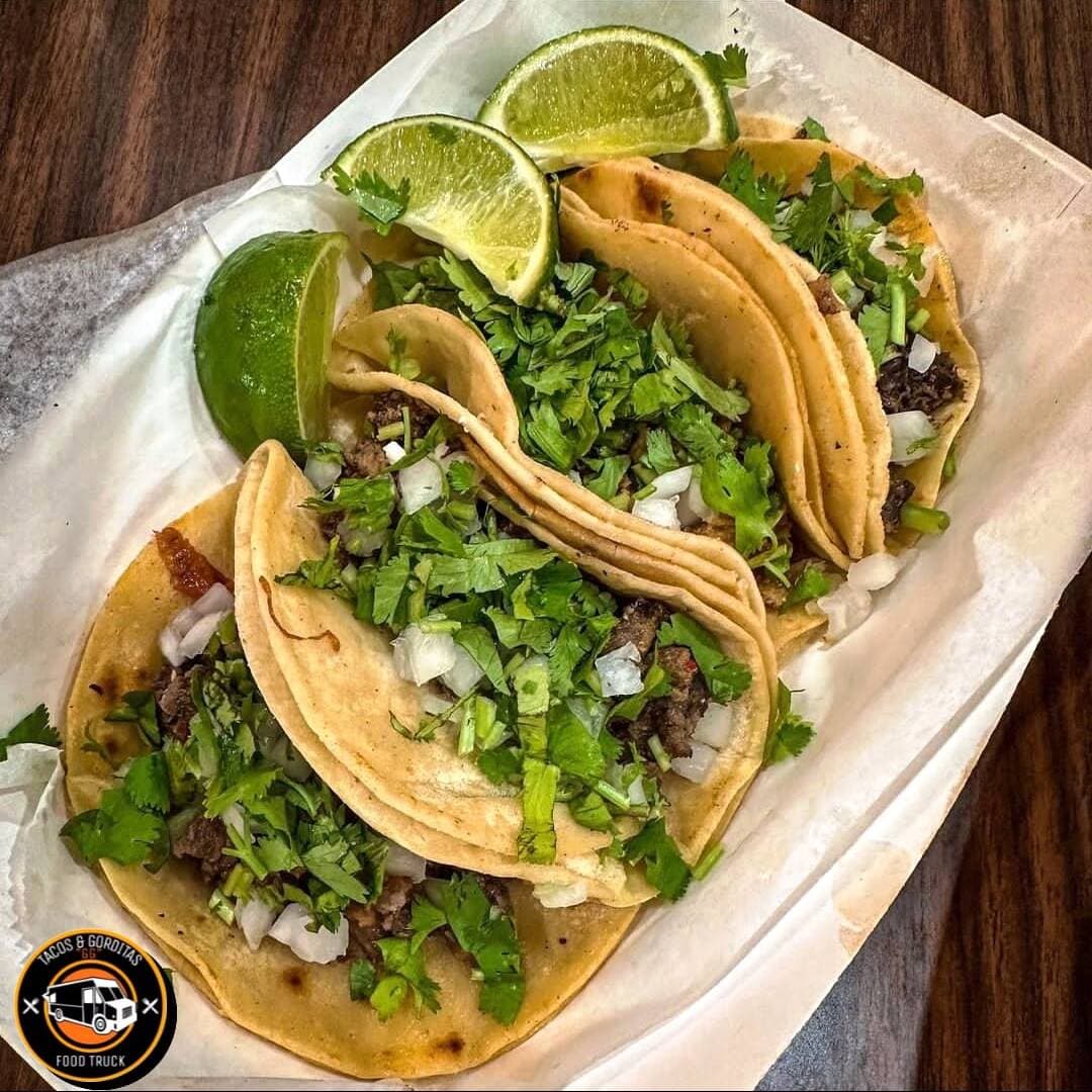 3 Tacos de Carne Asada
