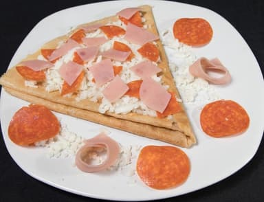 Queso Con Jamon Y Peperoni