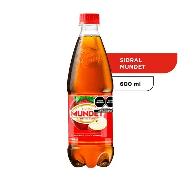 Sidral Mundet Manzana 600 ml