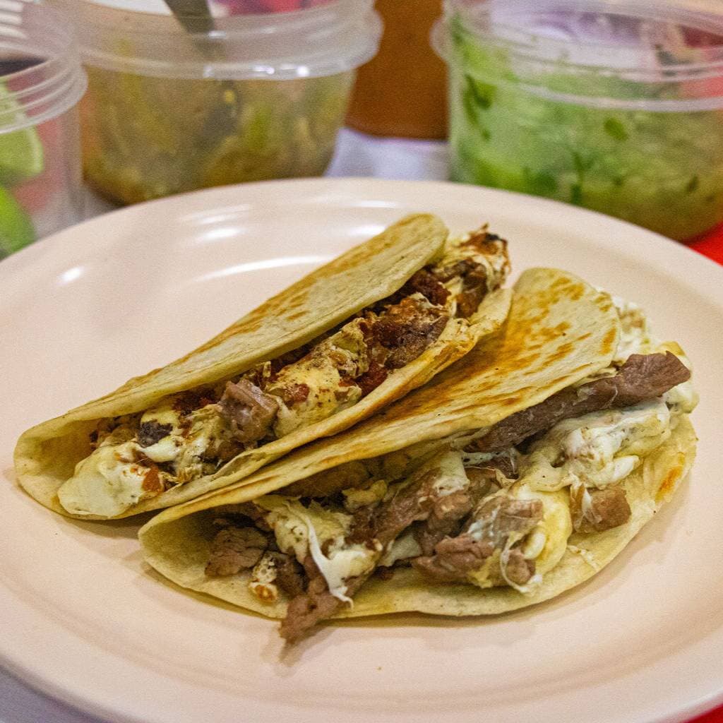 Quesadilla de Asada de Puerco