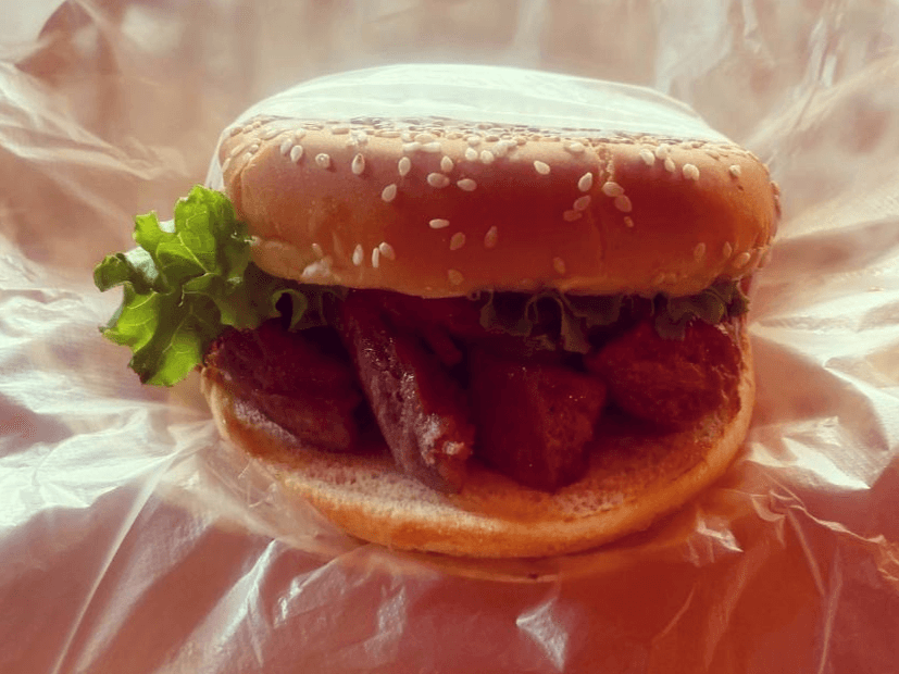 Hamburguesa Fajitas de Arrachera