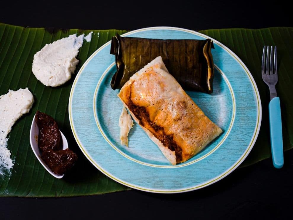 Tamal de Costilla en Chipotle