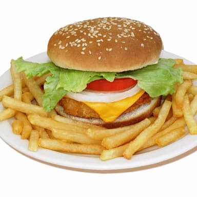 HAMBURGUESA+NUGGETS (2 papas francesa individuales