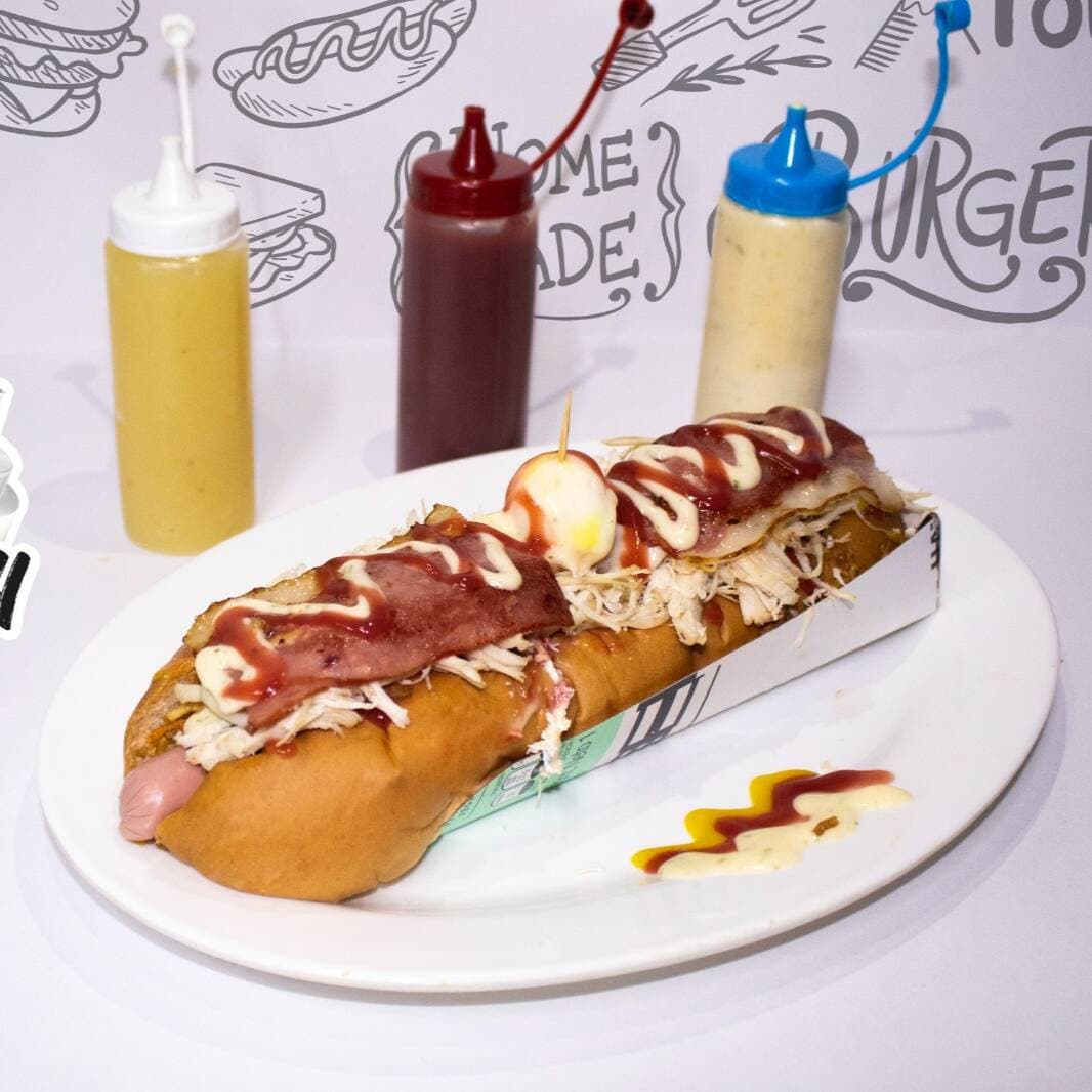 Perro Mixto + Papas Fritas