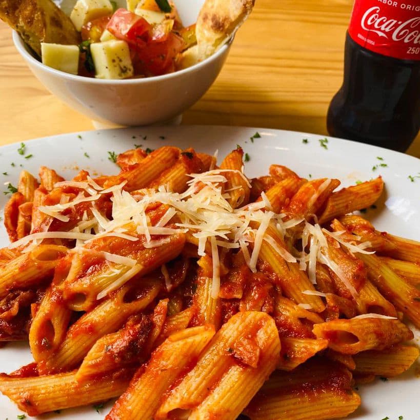 Combo-Pasta Amatriciana + Coca Cola 250ml