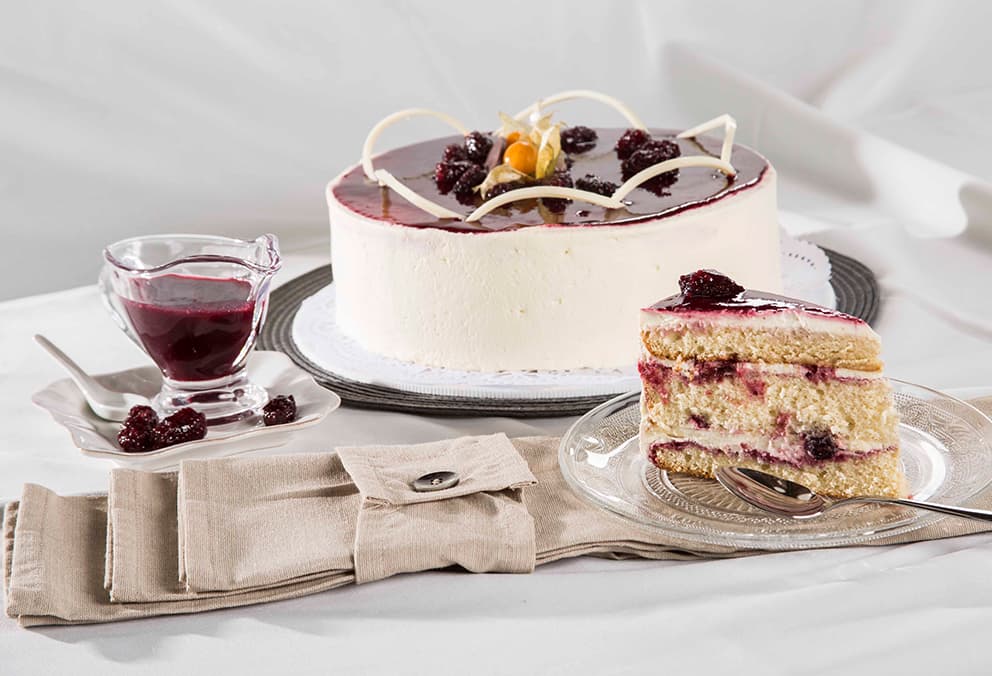 Porción Torta de Mora