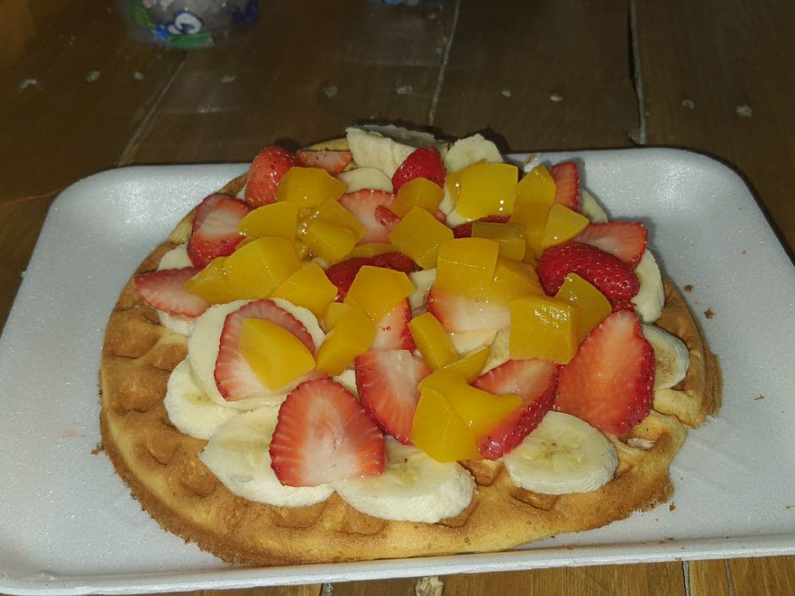 1 Waffle + 1 Crepa Dulce + 1 Frappe a Elegir