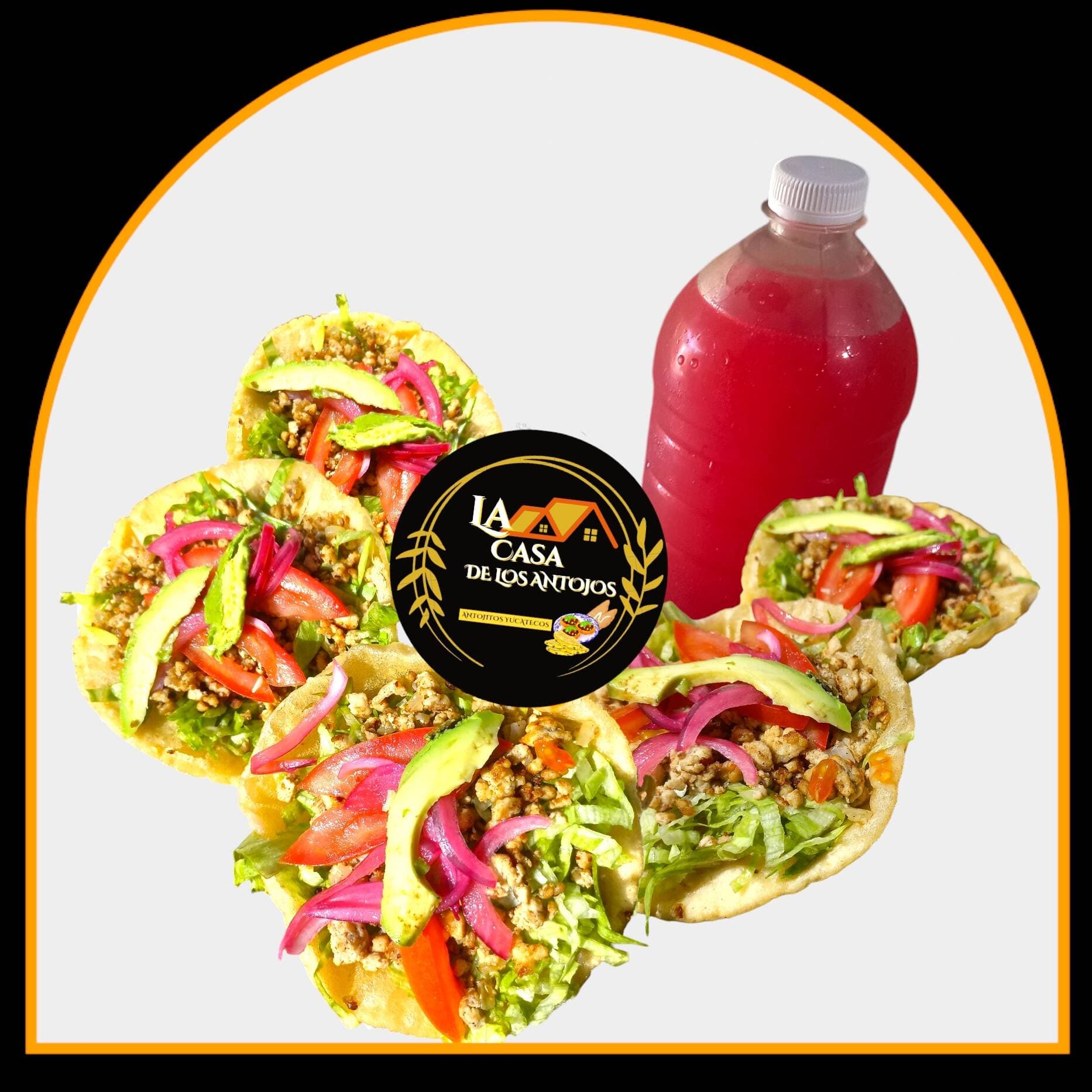 Salbutes ×5 + Agua