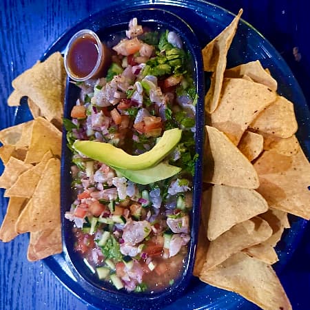 Tostada de Camarón