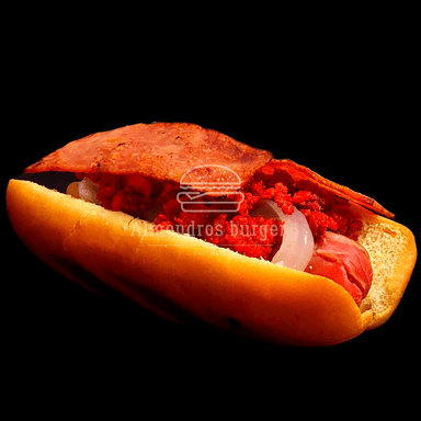 hotdog con chorizo