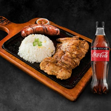 Filete de Pierna con Gaseosa - Combo Individual