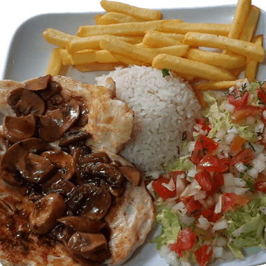 Pechuga con Champiñones