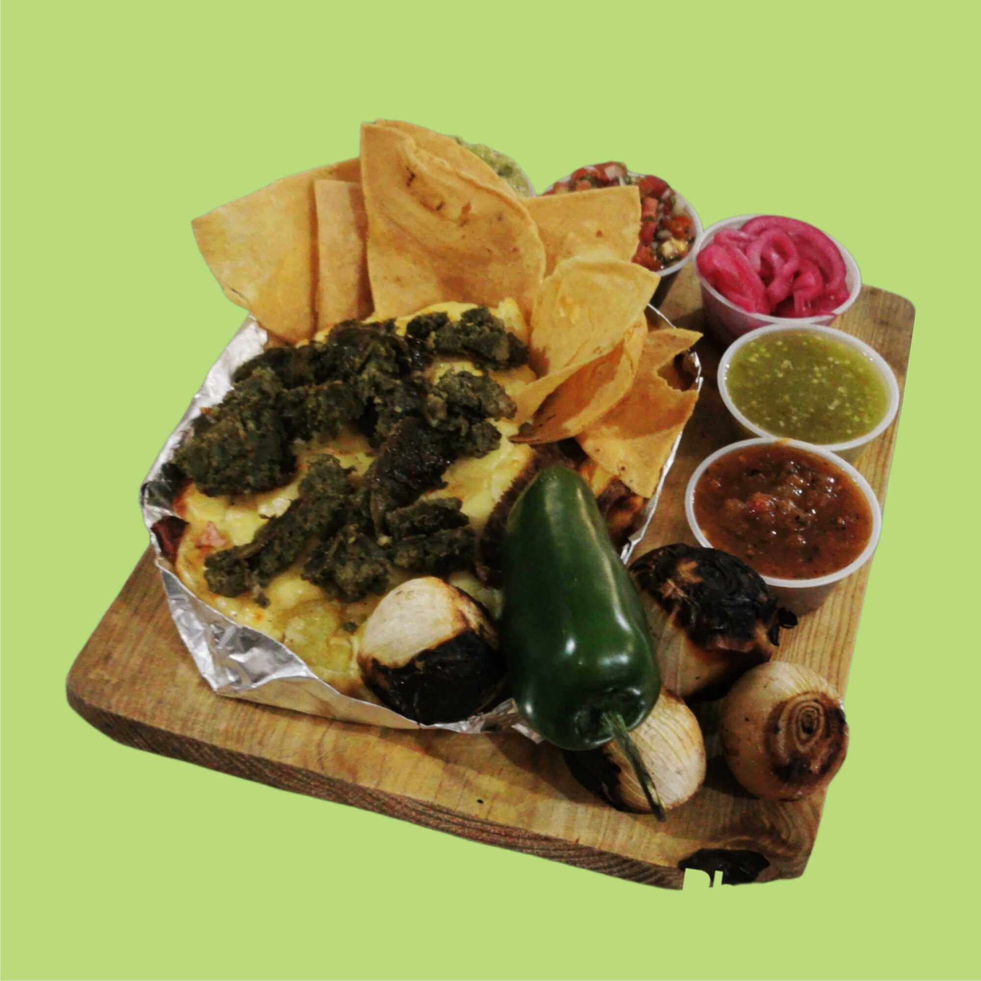 Papa Chorizo Verde Gourmet