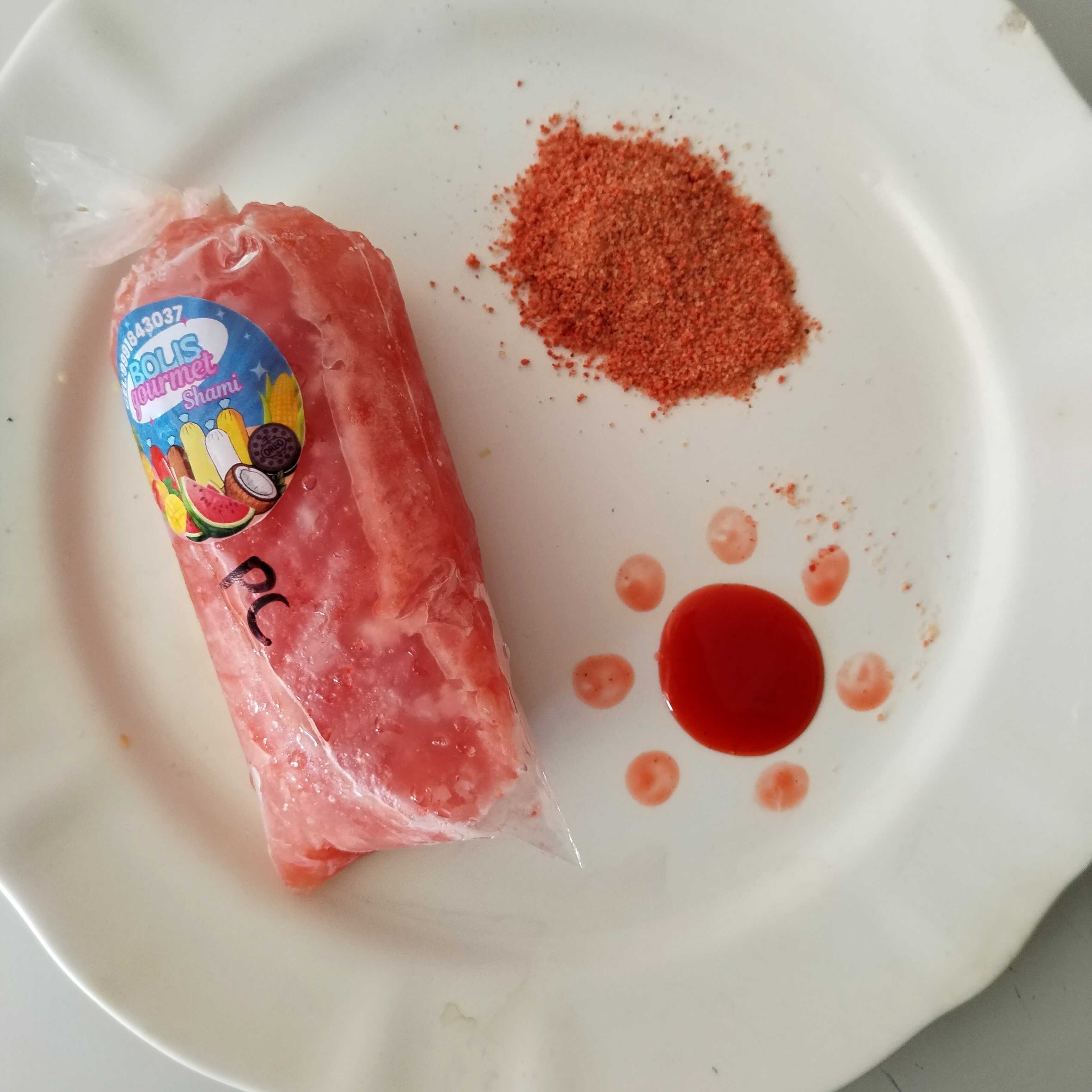 Boli de Piña con Chamoy