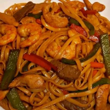 Pastas con Camarones