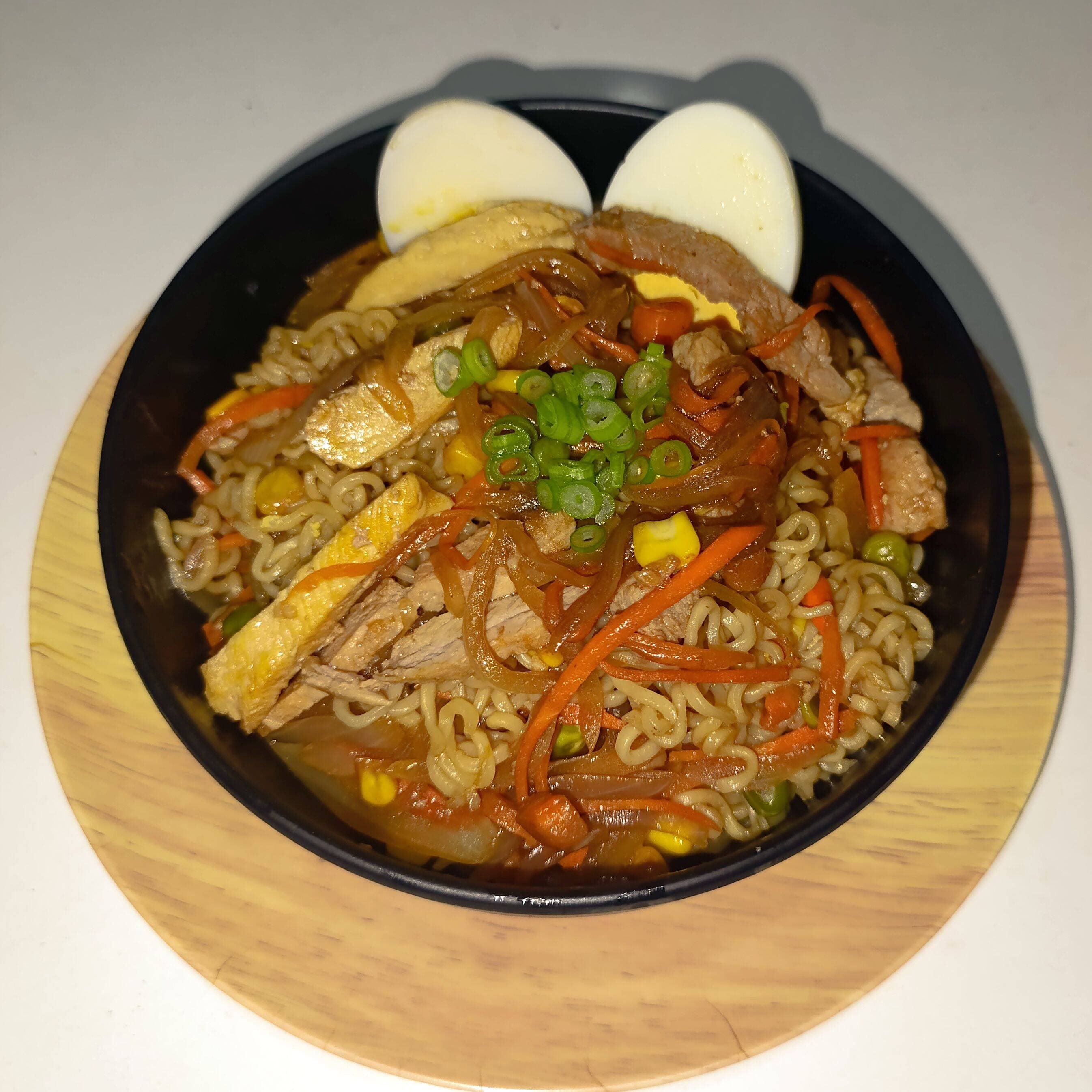 Ramen al Wok Mixto con Verduras