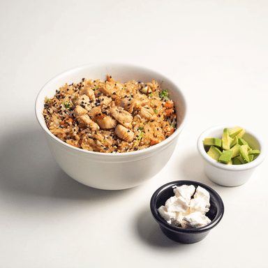 Yakimeshi con pollo