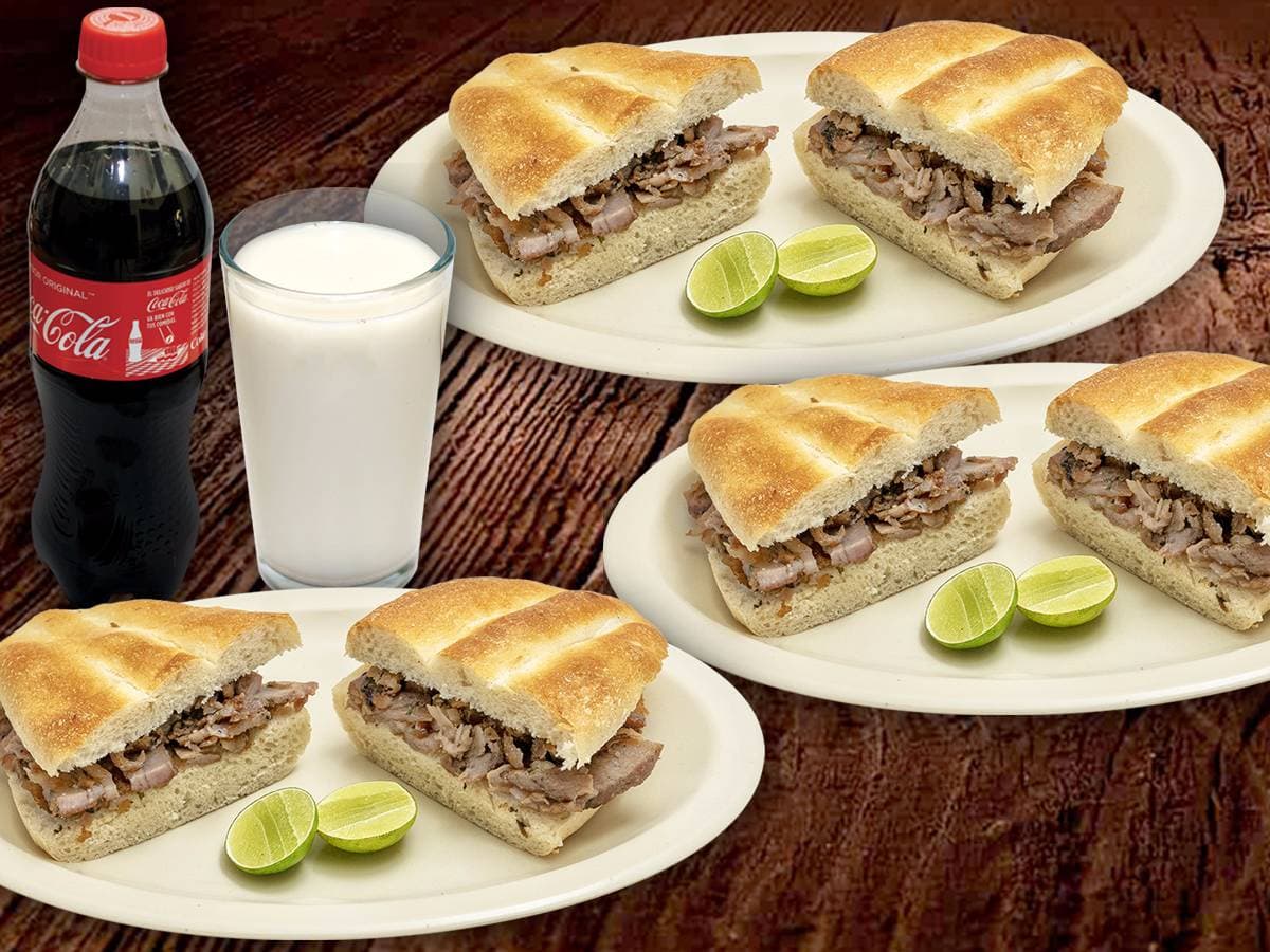 3 Tortas Árabes + bebida
