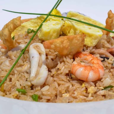 Arroz Chaufa de Mariscos