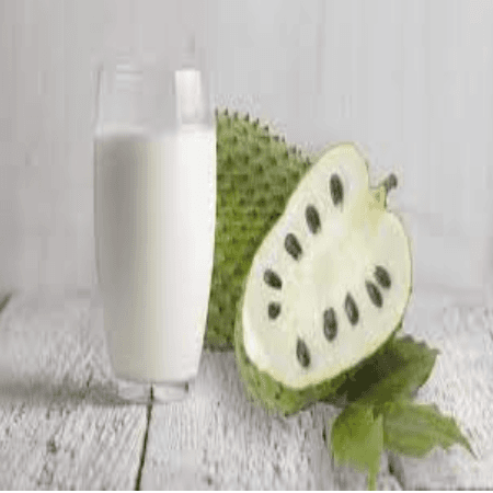 Jugo Natural Guanabana En Leche