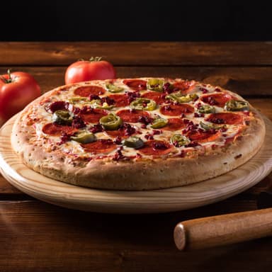 Pizza Mediana del Barrio